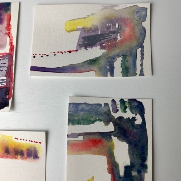 Watercolor Art Blank Cards - Picture 6 of 7